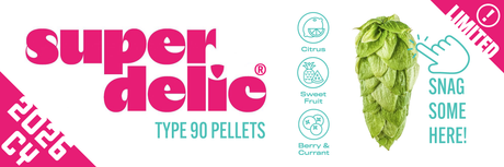 2026 New Zealand Superdelic® hop pellets available now!